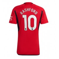 Muški Nogometni Dres Manchester United Marcus Rashford #10 Domaci 2023-24 Kratak Rukav